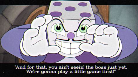 Cuphead King Dice Personality Boss Fight And More