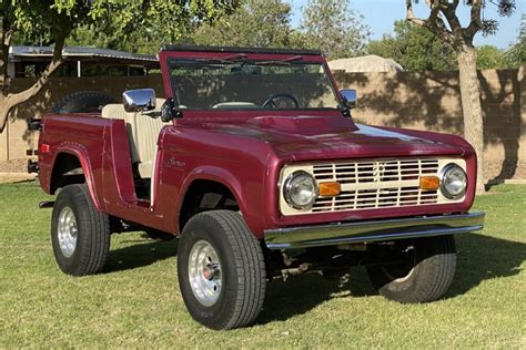 351 Powered 1971 Ford Bronco 3 Speed For Sale On Bat Auctions Sold