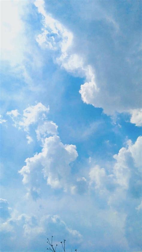 Pin By Dulce Rivera On Wallpaper♡ Blue Sky Wallpaper Sky Aesthetic