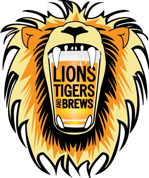 Lions Tigers And Brews Beer Clipart Full Size Clipart 261363