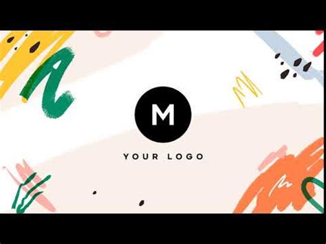 Download free after effects templates , download free premiere pro templates. Hand Drawn Brush Tropical Logo | Adobe After Effects ...