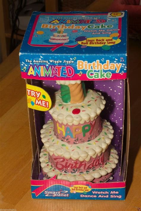 Singing Dancing Birthday Cake Rare Example Original Box 1736326996