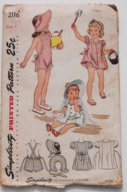Vintage Sewing Patterns Lot Infant Layette Baby Clothes Gowns