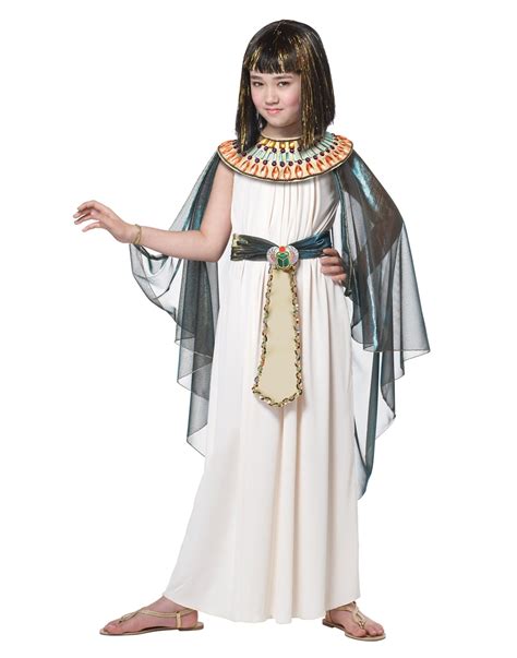 egyptian princess queen of the nile girls fancy dress halloween costume xs xl