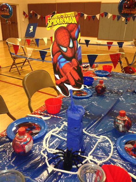 Spiderman Birthday Party Ideas Photo 2 Of 25 Catch My Party