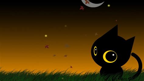 39 Cute Cat Halloween Wallpaper Wallpapersafari