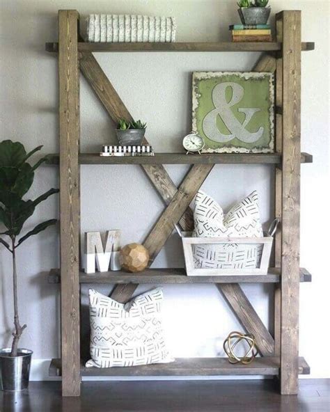 Rustic Bookshelf Bookshelves Diy Easy Home Decor Diy Furniture