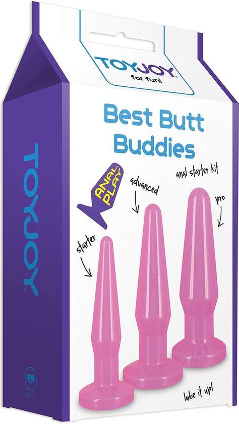 Toyjoy Anal Play Best Butt Buddies Roze