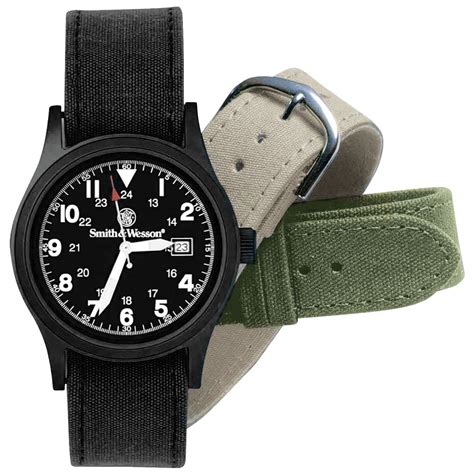 Smith & wesson® distressed flag shirt. Smith & Wesson 3-in-1 Military Inspired Watch