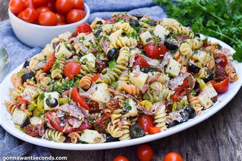 Caesar Pasta Salads Pasta Salad Italian Pasta Salad Recipes Good