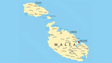 Mapa De Malta