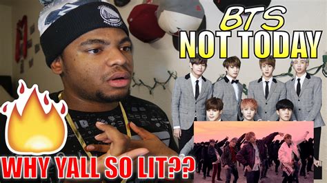 Reaction To Bts Not Today Mv Youtube