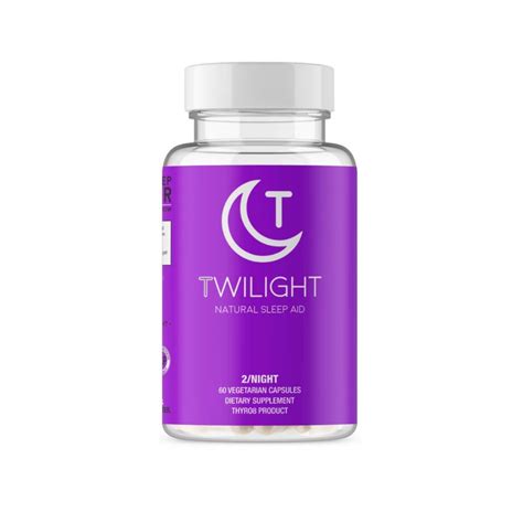 Twilight All Natural Sleep Aid Blend Herbal Ingredients For Better