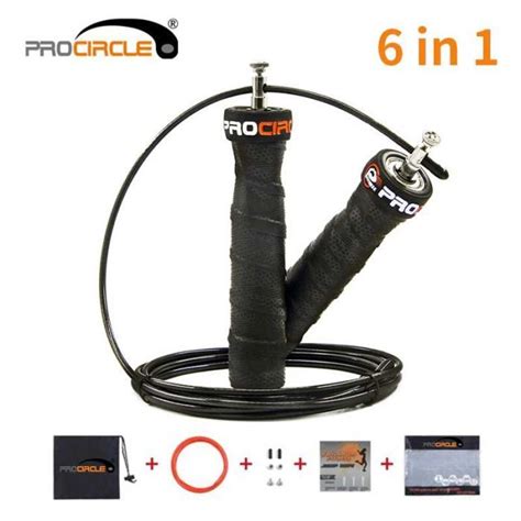 Procircle Crossfit Jump Rope Skip Speed And Weighted Jump Ropes With