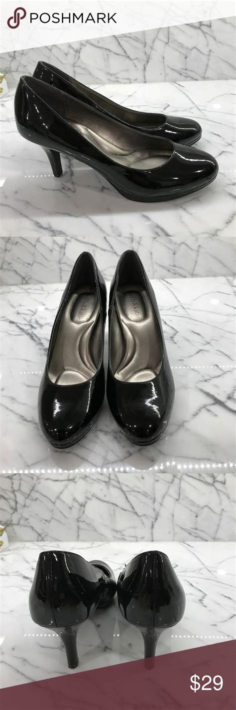 Dazzling Kelly And Katie Patent Black Pump Black Patent Pumps Black