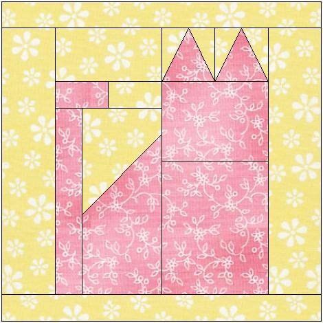 Cat applique patterns for quilts, embroidery & crafts. All stitches - cat paper piecing quilt block pattern .pdf ...
