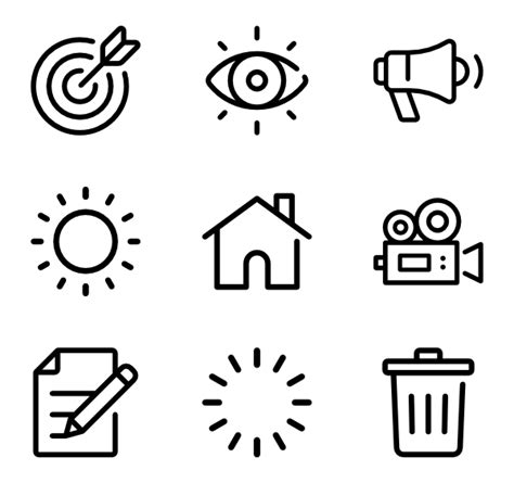 Career Objective Icon At Collection Of