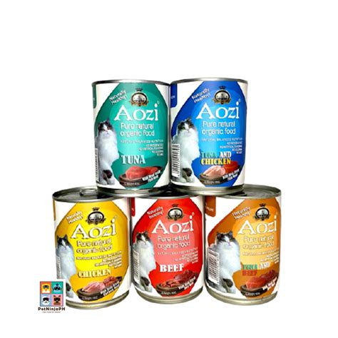 Popular brands are vitality, holistic, lamb & rice, beef pro. Aozi Cat Wet Food 430g | Shopee Philippines