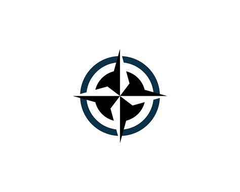 Do you want to make a personalized icon pack? Compass logo and symbol template icon vector image ...