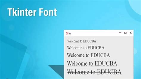 How To Choose The Perfect Tkinter Font Expert 6 Tips
