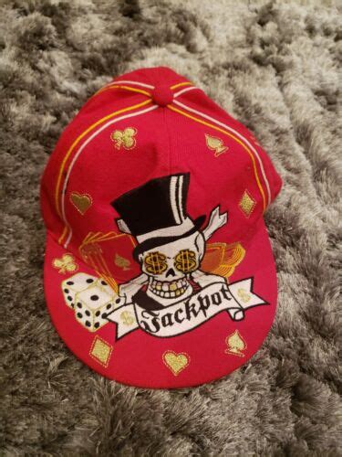 Jackpot Caps Club American Headwear Cap Hat Size Medium M Red Ebay