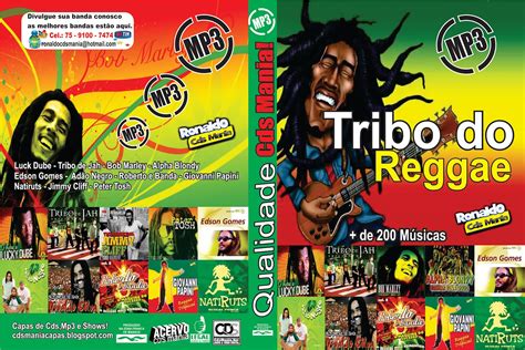 Acervo Cds Mania Capas Em Cds Mp3 E Shows Mp3 Tribo Do Reggae