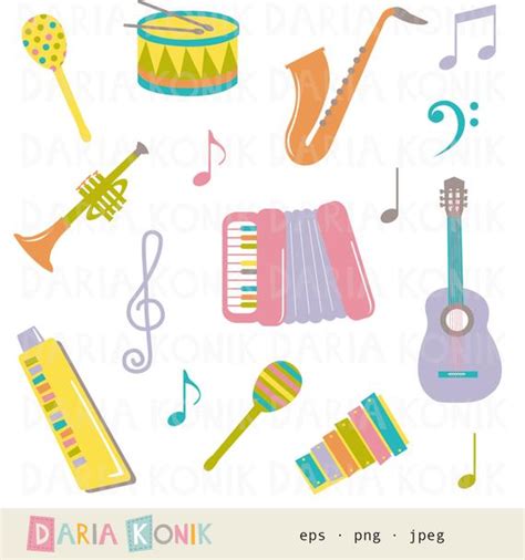Find & download free graphic resources for clip art. Musikinstrumente Clip Art Set-Gitarre Maracas Xylophon