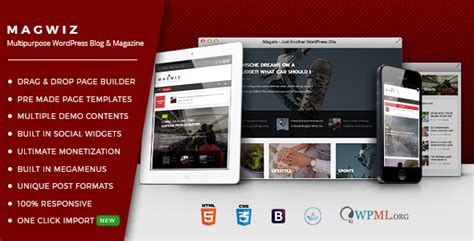 Magwiz V Multipurpose Wordpress Magazine Theme Jojothemes
