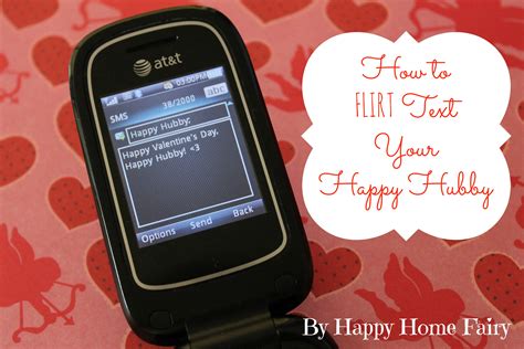 How to Flirt Text Your Happy Hubby - Happy Home Fairy