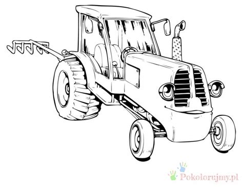 Traktor Do Wydruku Dla Dzieci Traktor Kolorowanki Dla Dzieci