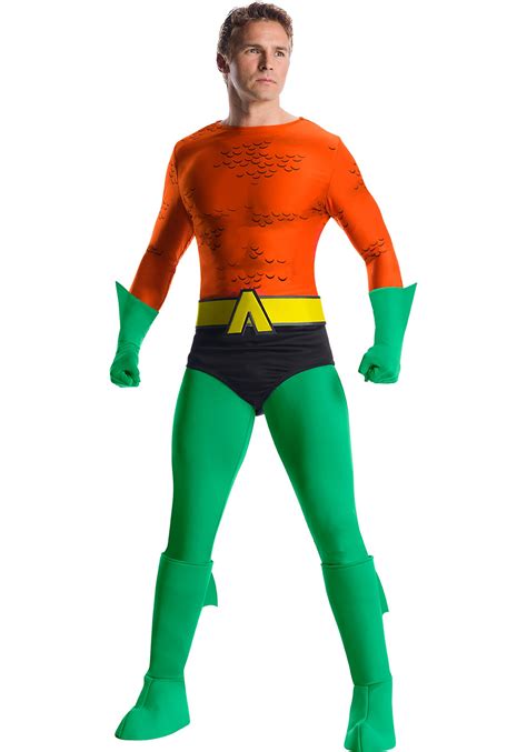 Classic Premium Aquaman Costume For Men Superhero Costumes