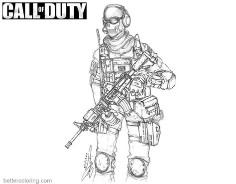 Call Of Duty Black Ops 3 Coloring Pages