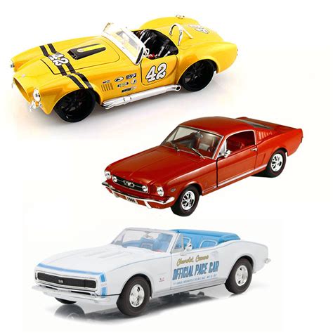 Best Of 1960s Muscle Cars Diecast Set 71 Set Of Three 124 Scale Diecast Model Cars