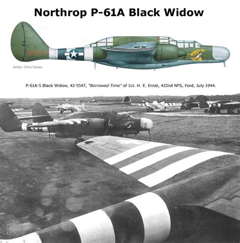 P 61a Black Widow Wwii Aircraft Wwii Airplane Martin Aircraft