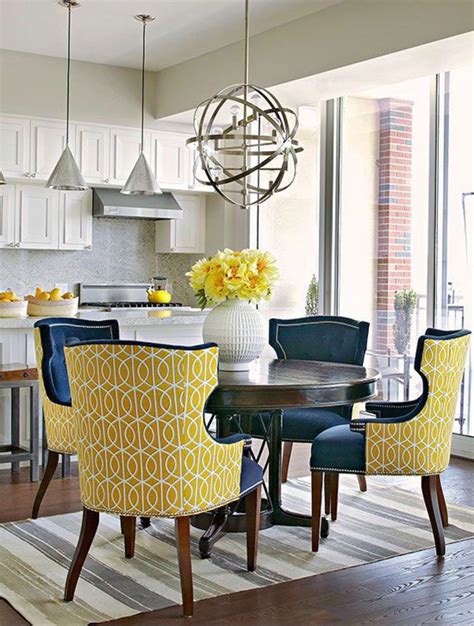 Boho Chic Dinning Area Like The Yellow And Minimalistic Vibe Dining