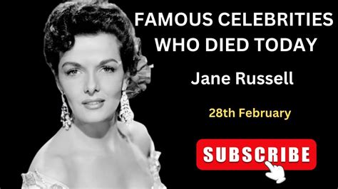 5 Famous Celebrity Deaths Today Youtube