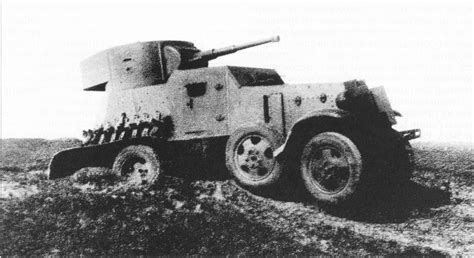Ba 6 Soviet Medium Armored Car 1930s Armored Vehicles Military