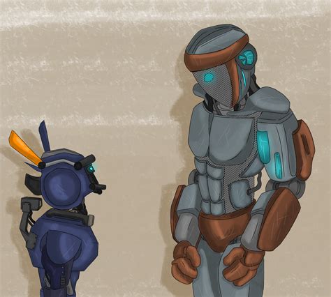 Chappie And Atom By Chaostructure On Deviantart