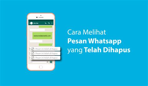 Trik ini kita akan memanfaatkan data cadangan yang terdapat pada sistem sehingga tidak perlu menyiapkan aplikasi atau akses root. Cara Melihat Pesan Wa Yang Telah Dihapus - Serupa Me
