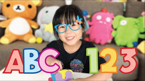 Abc Learn Alphabet And Numbers For Kids With Rachel Youtube