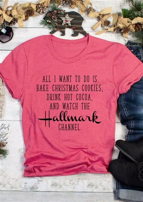 Hallmark channel fans will love our authentic collection of shirts, pjs, socks, wine glasses, ornaments & more—all celebrating their passion for hallmark movies. Christmas Cookies Hallmark Channel T-Shirt - Bellelily