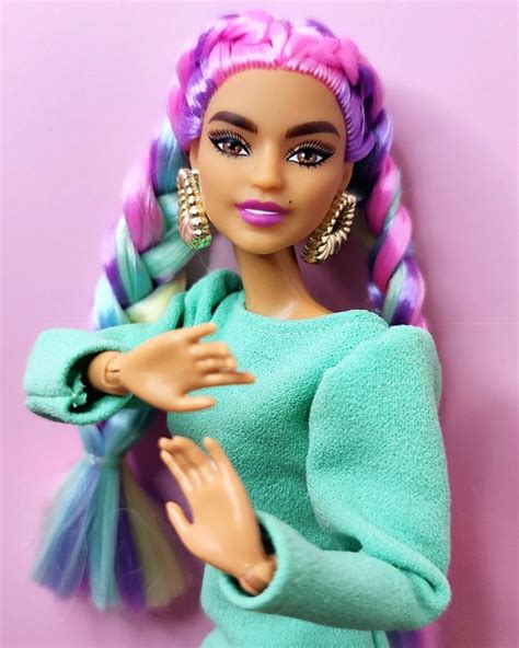 Julia🌺 On Instagram 💚💗💜🌈 Barbieextra Barbiepictures Barbieart