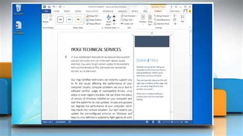 The controls section has about eight different options that can be added to your word document: How to add Text Box in a MS Word 2013 document - YouTube