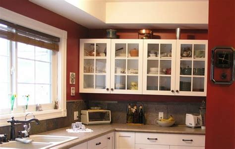 Stained and leaded glass doors and windows; Kitchen Hanging Cabinet Design Pictures - http ...
