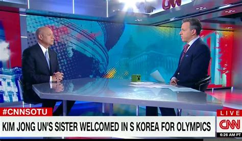 Tapper To Ex Dhs Secretary Are You Concerned ‘with The Fawning Coverage Of Kim Jong Uns Sister