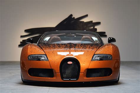 Bugatti Veyron Grand Sport Venet On Display At Ace Gallery In Beverly