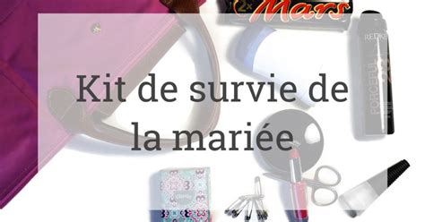 Kit De Survie De La Mariée La Robe De Juliette Kit De Survie