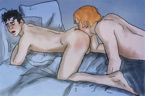 Rule 34 Anilingus Harry James Potter Harry Potter Male Male Only Multiple Males Ron Weasley