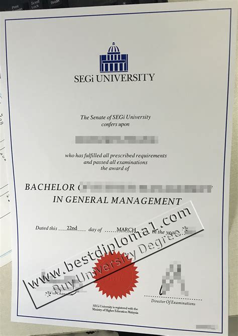 These courses are includes diploma in business administration, diploma in information technology, computer science, electrical engineering, business education qualifications required for study in malaysia. SEGi certificate sample, buy fake SEGi diploma Malaysia ...