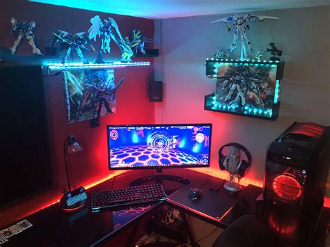 Not As Clean As Others But Its What I Got Gaming Room Setup Game